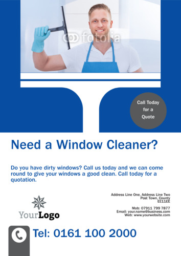 Cleaning A5 Flyers by Neil Watson