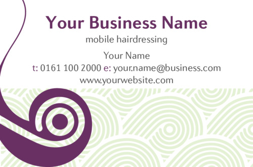Beauty Salon Business Card  by Ashley Moore