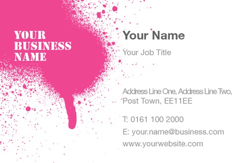 Artist Business Card  by daryl edgecombe