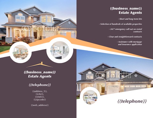 Estate Agents 8.5" x 11" Brochures by Rebecca Doherty