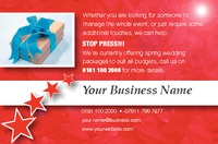 Corporate Event Business Card  by Templatecloud
