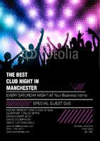 Clubs A4 Flyers by Templatecloud 