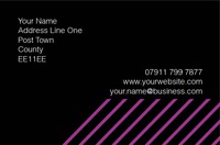 Clubs Business Card  by Templatecloud