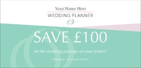 Wedding Planners 1/3rd A4 Leaflets by Templatecloud 