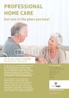 Care Homes A4 Flyers by Templatecloud 