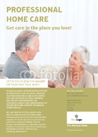 Care Homes A6 Flyers by Templatecloud 