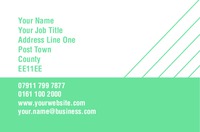 Sports Business Card  by Templatecloud