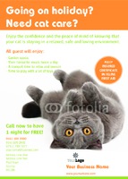 Pet Care A6 Flyers by Templatecloud 