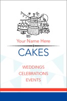 Bakery Business Card  by Templatecloud 