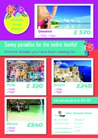 Travel Agents A5 Flyers by Templatecloud 