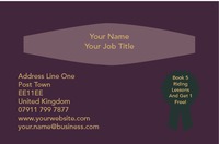 Sport Business Card  by Templatecloud