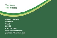 Sports Business Card  by Templatecloud