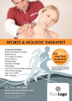 Physiotherapists A5 Flyers by Templatecloud 