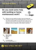 Home Maintenance A5 Leaflets by Templatecloud