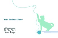 Pet Care Business Card  by Templatecloud