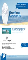 Surfing 1/3rd A4 Flyers by Templatecloud 
