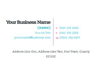Technology Business Card  by Templatecloud