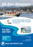 Sea Cruise A5 Flyers by Templatecloud 