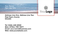 Surfing Business Card  by Templatecloud 