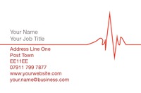 First Aid Business Card  by Templatecloud