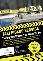 Taxi A6 Flyers by Templatecloud 
