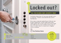 Locksmiths A5 Flyers by Templatecloud 