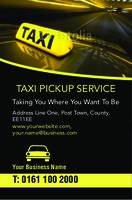 Taxi Business Card  by Templatecloud 