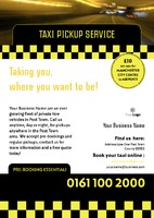 Taxi A5 Flyers by Templatecloud 