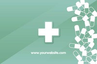Health Business Card  by Templatecloud 