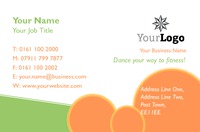 Fitness Business Card  by Templatecloud 