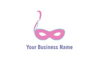 Fancy Dress Business Card  by Templatecloud 