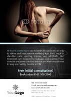 Chiropractic A5 Flyers by Templatecloud
