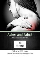 Chiropractic A2 Posters by Templatecloud 