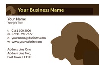 Pet Care Business Card  by Templatecloud 