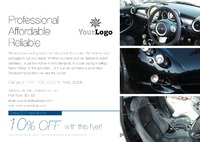 Car Dealers A5 Flyers by Templatecloud