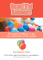 Balloon Modellers A4 Flyers by Templatecloud 