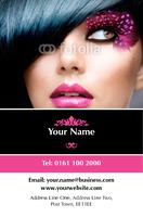 Make up Business Card  by Templatecloud 