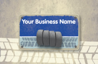 Garage Services Business Card  by Templatecloud