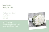 Business Card Florist Shop Green Collection by Templatecloud 