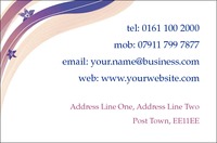 Beauticians Business Card  by Templatecloud