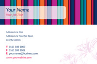 Florists Business Card  by Templatecloud 