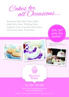Bakery A5 Flyers by Templatecloud