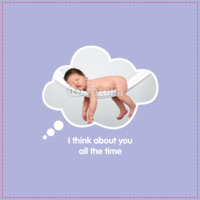  12x12" with premium frame Photo Canvas by Templatecloud 