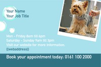 Dog Groomers Business Card  by Templatecloud