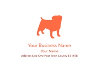 Dog Walkers Business Card  by Templatecloud 