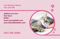 Animals Business Card  by Templatecloud 