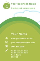 Business Card Smiths  Funky Greens Collection by Templatecloud
