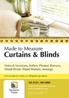 Blinds A4 Leaflets by Templatecloud 