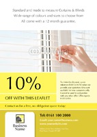 Blinds A4 Leaflets by Templatecloud