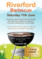 BBQ A4 Posters by Templatecloud 